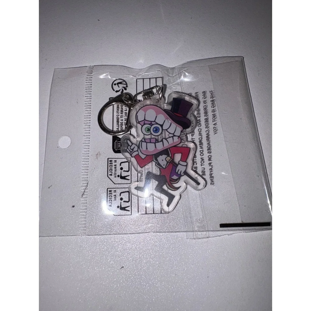 The Amazing Digital Circus Caine Acrylic Keychain Ringmaster‎ Bag Charm Glitch